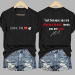 Charlie Kirk Just Because You Are Offended Doesn't Mean You Are Right Shirt