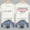 Charlie Kirk Just Because You Are Offended Doesn't Mean You Are Right Shirt 3