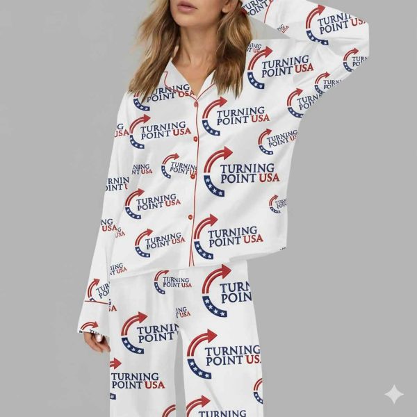 Charlie Kirk Turning Point USA Pajama Set 1