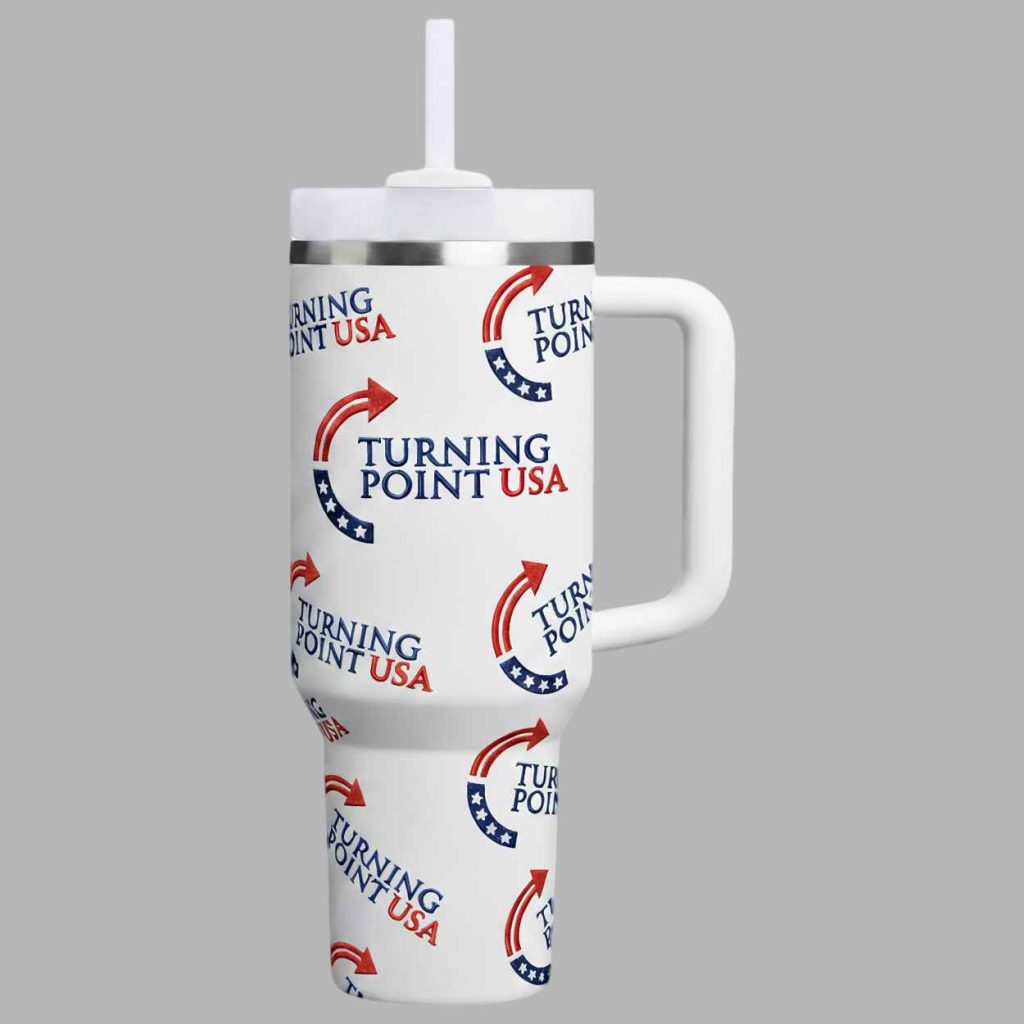 Charlie Kirk Turning Point USA Tumbler 3