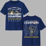 Congrats Brewers B2B2B Division Champs Shirt