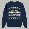 Congrats Brewers B2B2B Division Champs Shirt 3