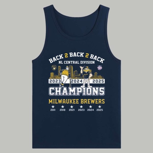 Congrats Brewers B2B2B Division Champs Shirt 4