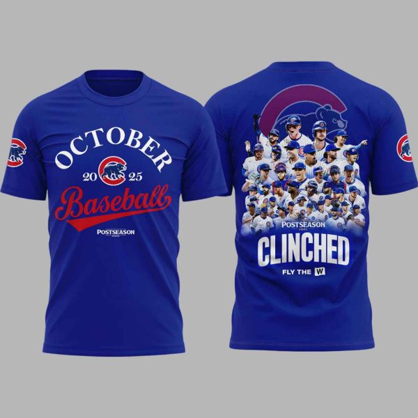 Cubs 2025 Postseason Shirt 3
