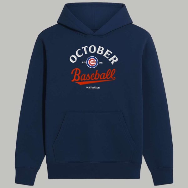 Cubs October Baseball 2025 Shirt 2
