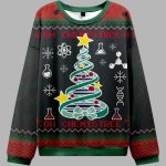 DNA Tree Ugly Christmas Sweater
