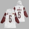 Daniels 5 Washington Football Unisex Blanket Hoodie 1