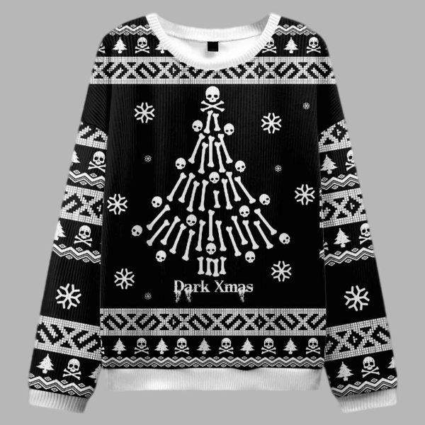 Dark Xmas Ugly Christmas Sweater 3
