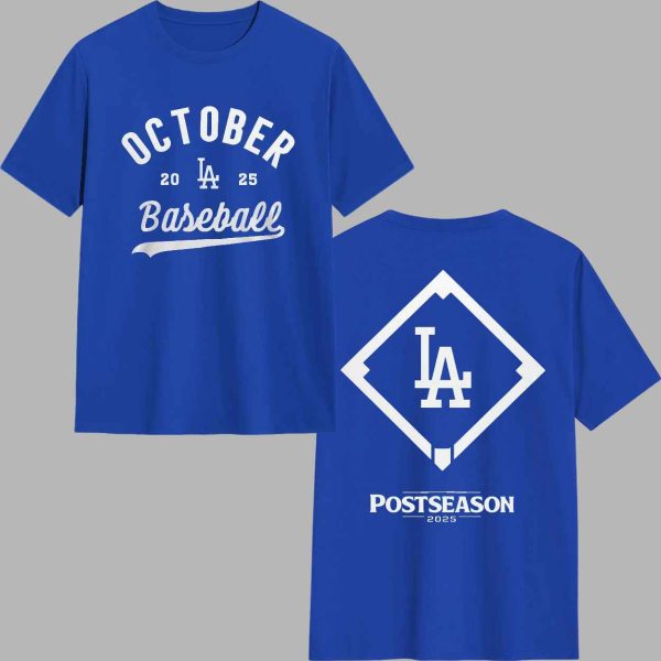 Dodgers 2025 Postseason Shirt 1