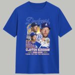 Dodgers Clayton Kershaw 2008 2025 Thank You For The Memories Shirt