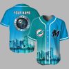 Dolphins x Marlins 3D Baseball Jersey 2