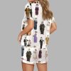 Downton Abbey Silky Satin Pajama Set 3