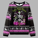 Feliz Navi Dead Skull Ugly Christmas Sweater