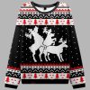 Fuck Elk Ugly Christmas Sweater 3