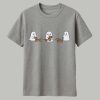 Ghost Trio Halloween Dachshund Shirt 1