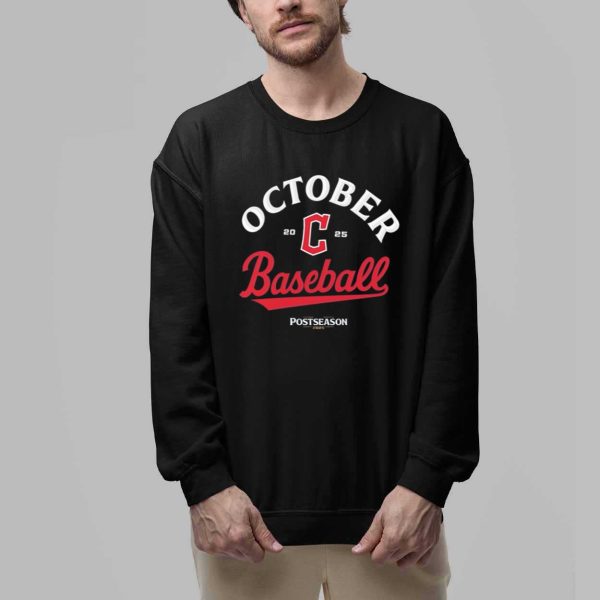 Guardians October Baseball Postseason 2025 Shirt 2