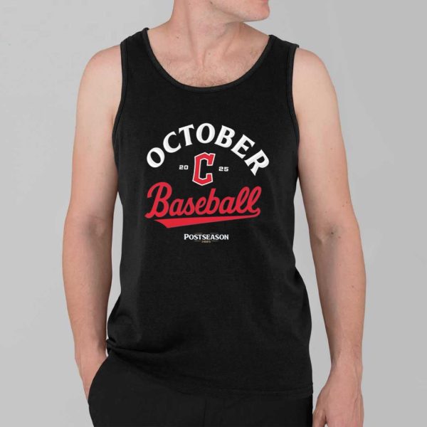 Guardians October Baseball Postseason 2025 Shirt 3