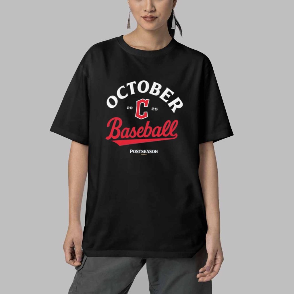 Guardians October Baseball Postseason 2025 Shirt 5