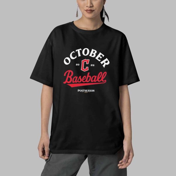 Guardians October Baseball Postseason 2025 Shirt 5