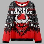 Happy Helladays Ugly Christmas Sweater