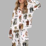 Home Alone Christmas Silky Satin Pajama Set