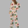 Home Alone Silky Satin Pajama Set 4