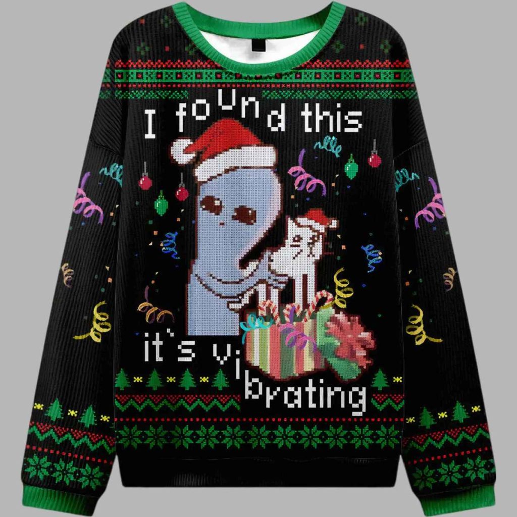 I Found this Black Ugly Christmas Sweater 3