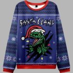 Jurassic Dinosaurs Ugly Christmas Sweater