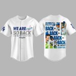 LA Dodgers 2025 NL West Division Champions Jersey