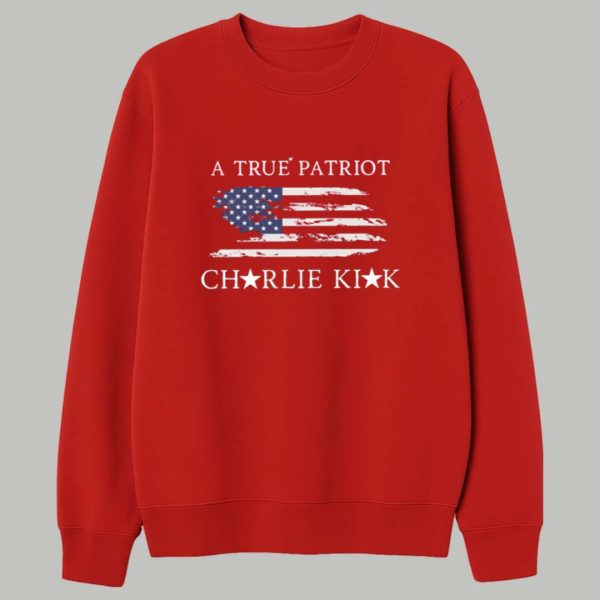 Mens A True Patriot Printed Casual Shirt 3
