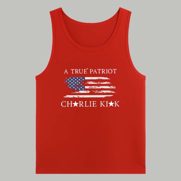 Mens A True Patriot Printed Casual Shirt 4