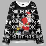 Merry Shitmas Ugly Christmas Sweater
