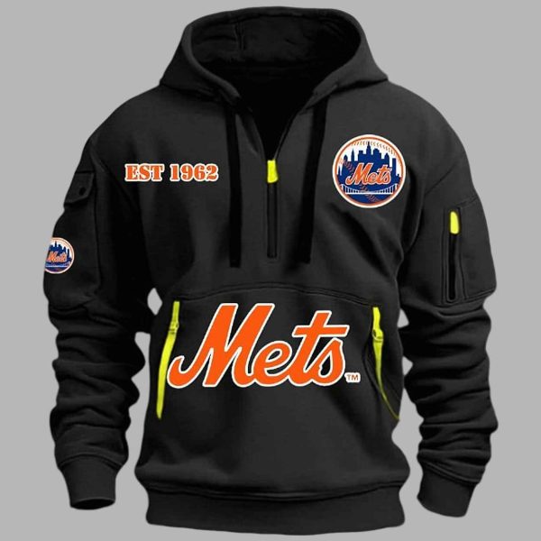 Mets Est 1962 Quarter Zip Hoodie 3