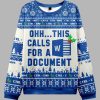 Ohh This Calls for a Document Ugly Christmas Sweater 2