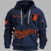 Orioles EST 1901 Quarter Zip Hoodie 3