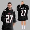 Pearce Jr 27 Atlanta Football Unisex Blanket Hoodie 2
