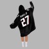 Pearce Jr 27 Atlanta Football Unisex Blanket Hoodie 4