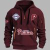 Phillies 2025 Quarter Zip Hoodie 4