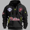 Phillies 2025 Quarter Zip Hoodie 5