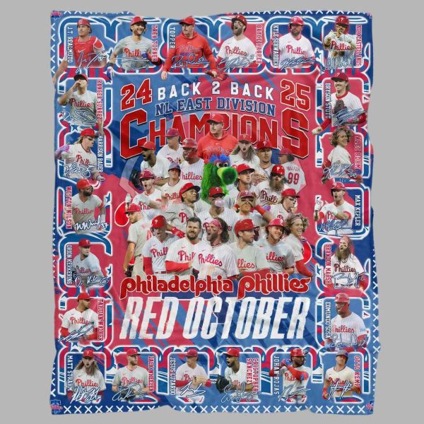 Phillies Blanket Red October 2025 Blanket 3