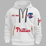 Phillies Est 1883 Quarter Zip Hoodie