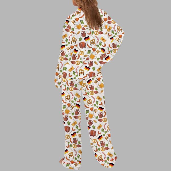 Prost Oktoberfest Silky Satin Pajama Set 3
