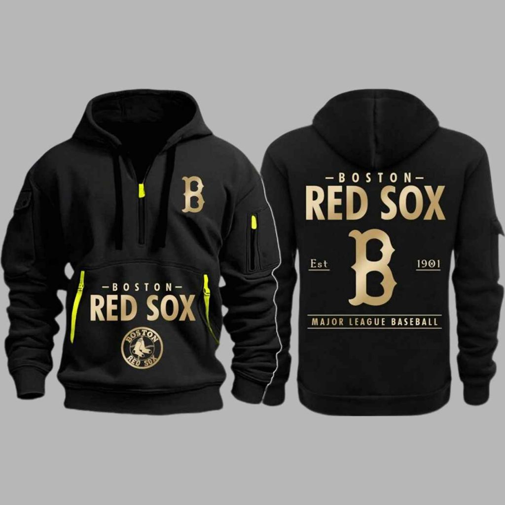 Red Sox EST 1901 Quarter Zip Hoodie 3