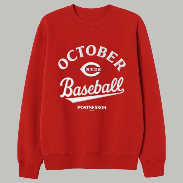 Reds 2025 October Baseball Shirt 6