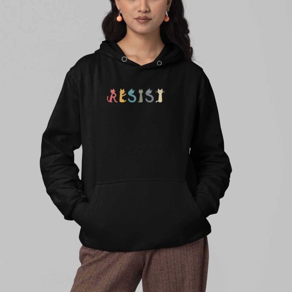 Resist Cat Lady Shirt 4