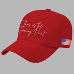 Retro This Is The Turning Point Print Baseball Cap