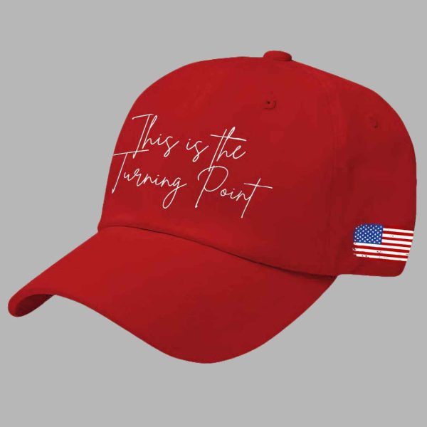 Retro This Is The Turning Point Print Baseball Cap 1