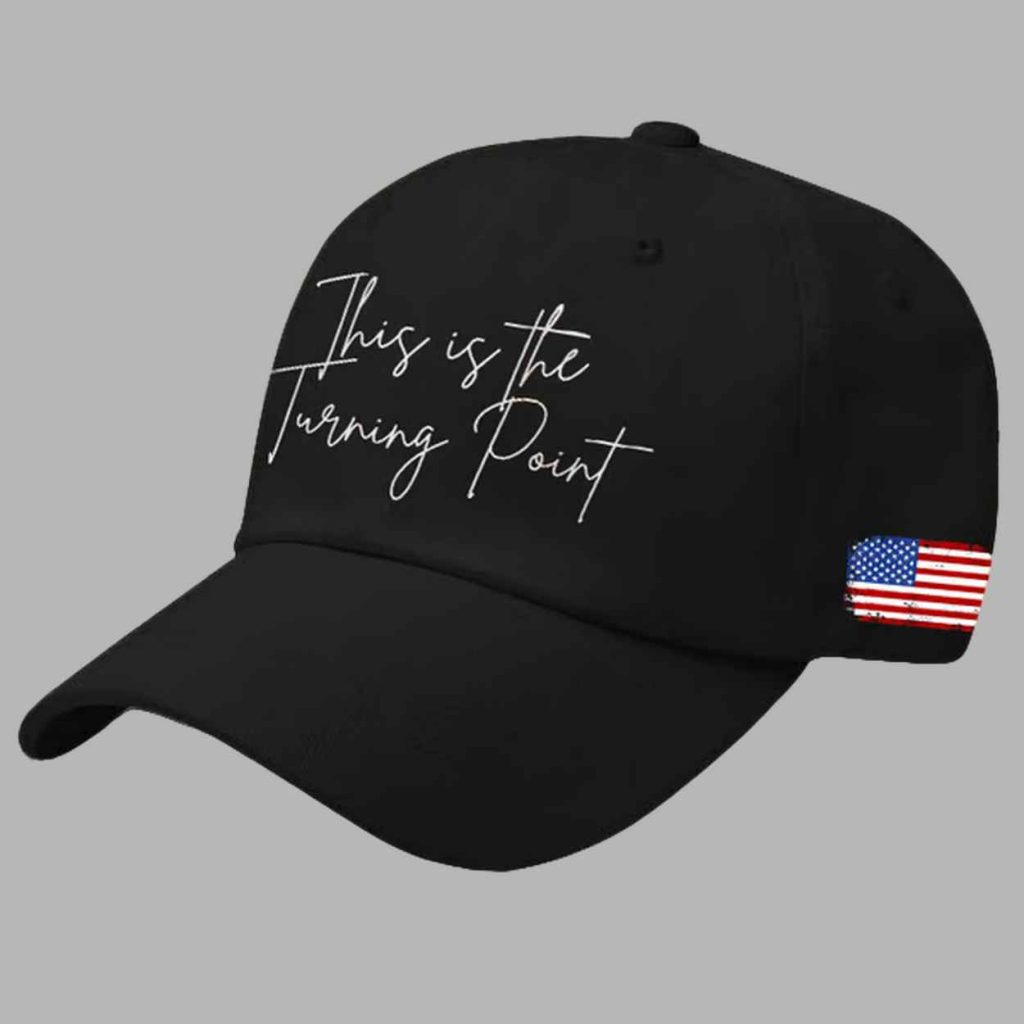 Retro This Is The Turning Point Print Baseball Cap 2
