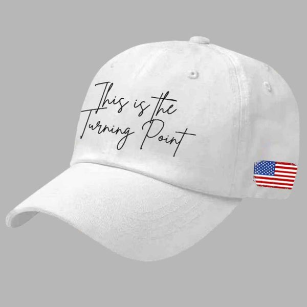 Retro This Is The Turning Point Print Baseball Cap 3