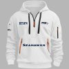 Seahawks EST 1974 Quarter Zip Hoodie 2